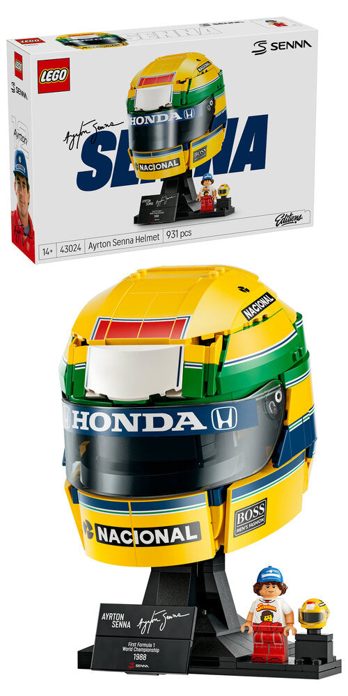 43024 LEGO Editions Formula 1 Ayrton Senna-hjelm