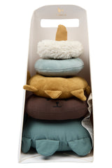Fabric Stack Tower - Bear