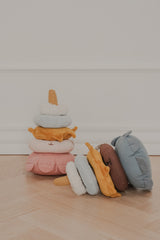 Fabric Stack Tower - Bear