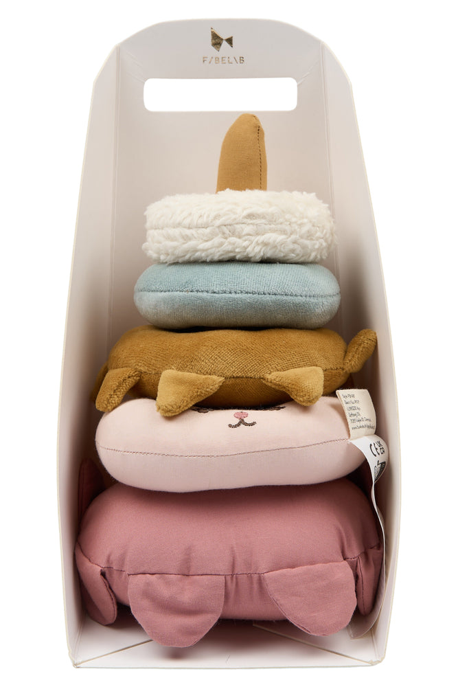 Fabric Stack Tower - Bunny