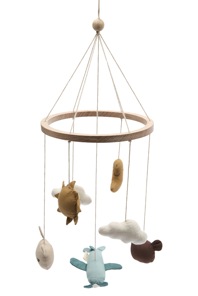 Crib Mobile - In The Air Blue