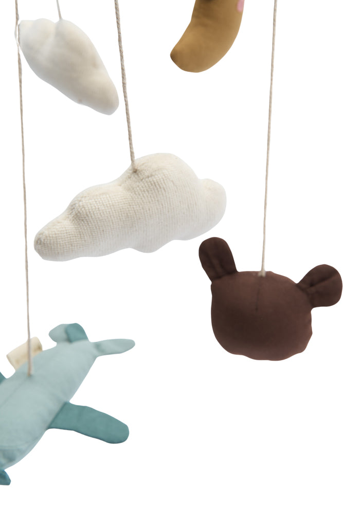 Crib Mobile - In The Air Blue