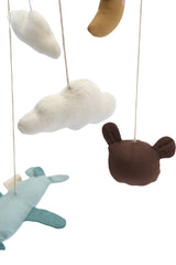 Crib Mobile - In The Air Blue