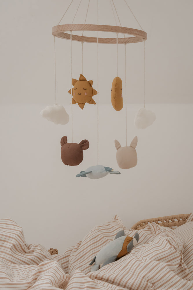 Crib Mobile - In The Air Blue