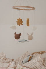 Crib Mobile - In The Air Blue