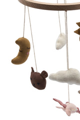 Crib Mobile - In The Air Rose