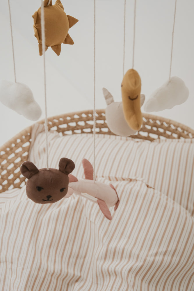 Crib Mobile - In The Air Rose