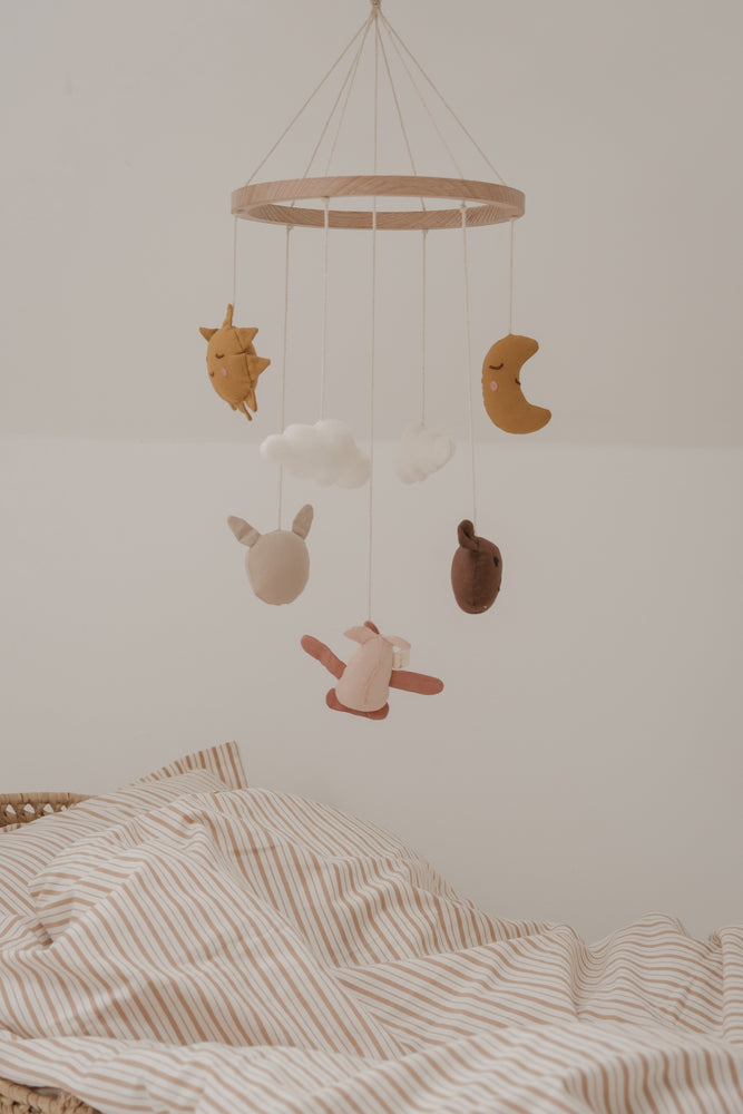 Crib Mobile - In The Air Rose