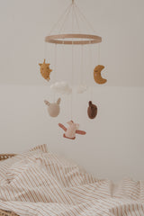 Crib Mobile - In The Air Rose
