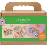 Broderi træfigurer Mini DIY Kit ass. Motiver