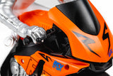 RC motorcykel med lys 1:10, orange