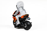 RC motorcykel med lys 1:10, orange