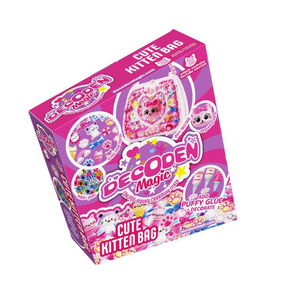 Decoden Magic deluxe cute kitten bag set