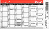 Kalender mini 2027 Mayland 11,7 x 7 cm