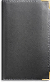 Index planner 2027 måned skind sort Mayland 9 x 17 cm
