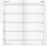 Index planner 2027 refill m/tlf register Mayland 9 x 17 cm