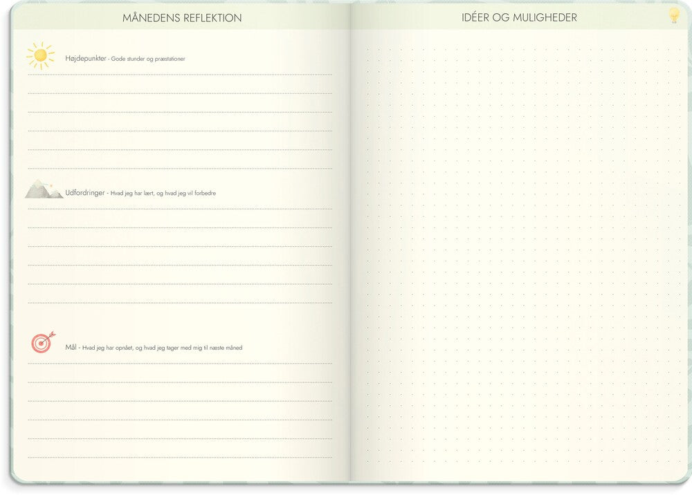 Life planner 2027 dream & do tekstil Mayland 16,3 x 22,9 cm