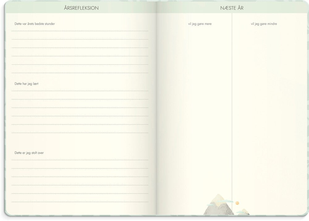 Life planner 2027 dream & do tekstil Mayland 16,3 x 22,9 cm