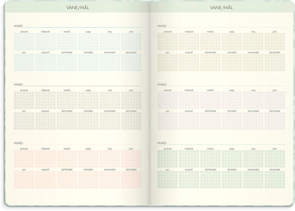 Life planner 2027 dream & do tekstil Mayland 16,3 x 22,9 cm