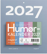 Afrivningskalender 2027 humør Mayland 10 x 7 cm blokformat