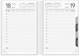 Spiralkalender basic 2027 dag pp Mayland 11,7 x 17,1 cm