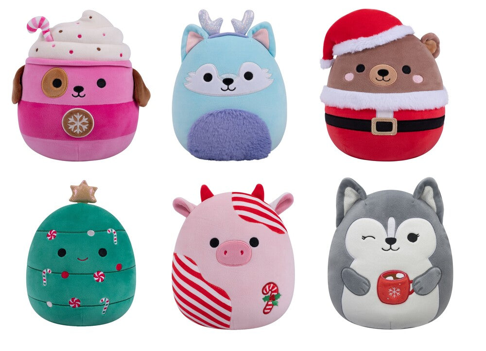 Squishmallows 19 cm julevariant ass