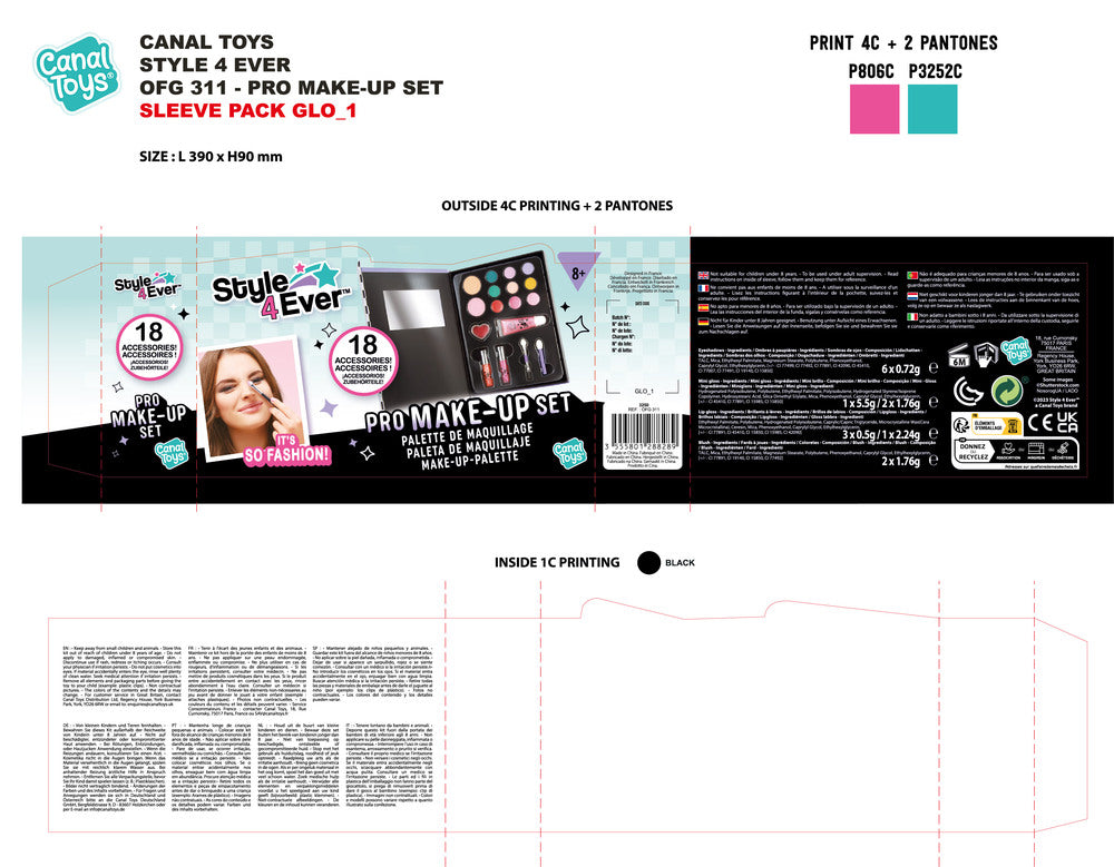 Style 4 ever professional make-up set