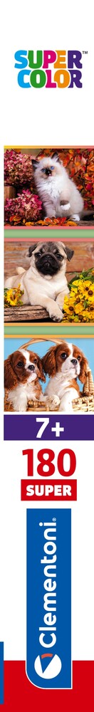 Puslespil Super Noli Puppies 180 brikker