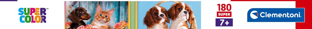 Puslespil Super Noli Puppies 180 brikker