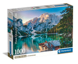 Puslespil Emerald Lake Braies 1000 brikker