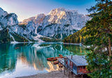 Puslespil Emerald Lake Braies 1000 brikker