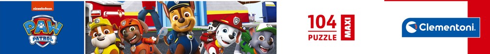 Puslespil Paw Patrol 104 brikker