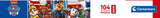 Puslespil Paw Patrol 104 brikker