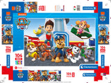 Puslespil Paw Patrol 104 brikker