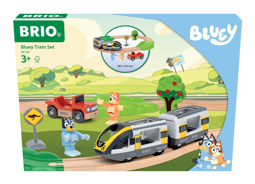 BRIO 36144 Bluey Togbane-sæt