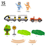 BRIO 36144 Bluey Togbane-sæt