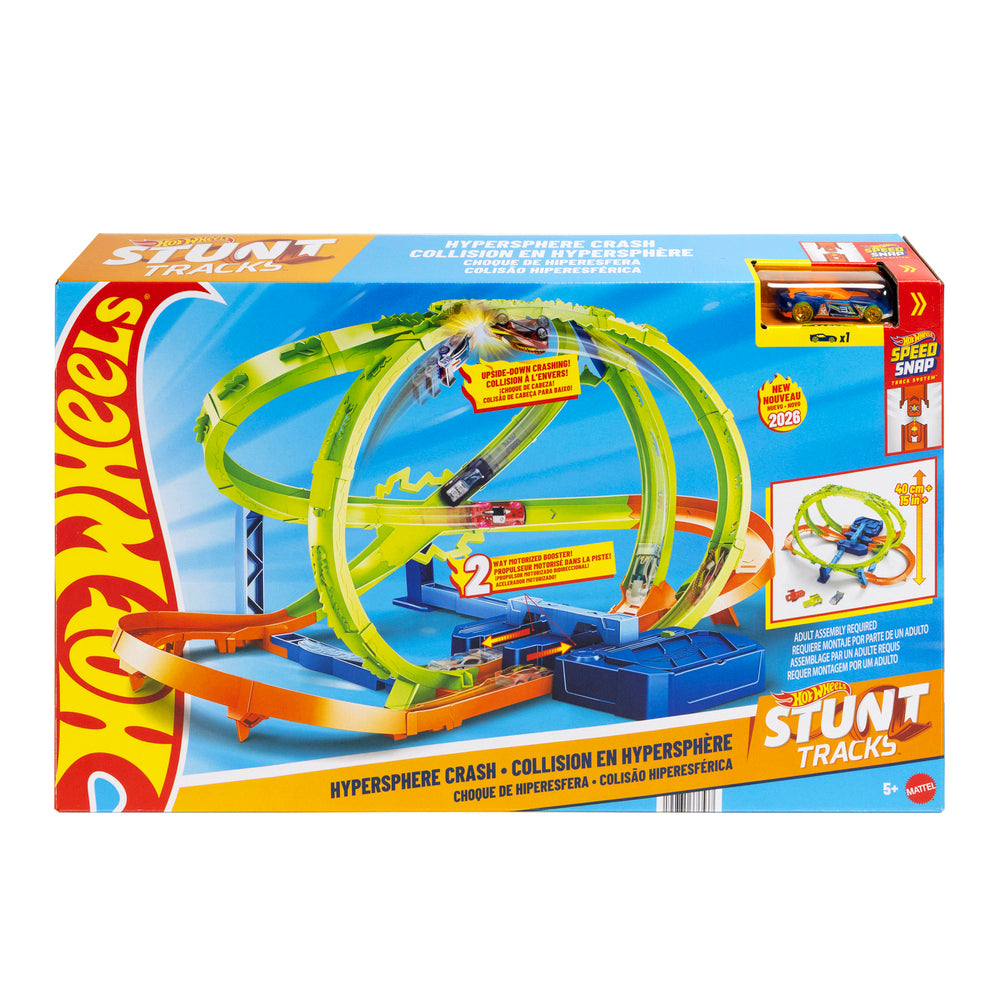 Hot Wheels hypersphere crash out