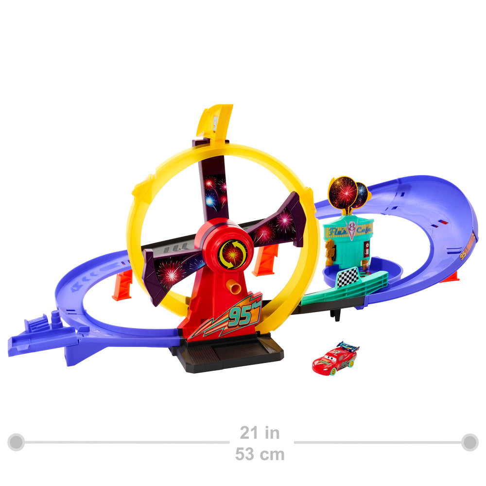 Pixar Cars McQueen day playset