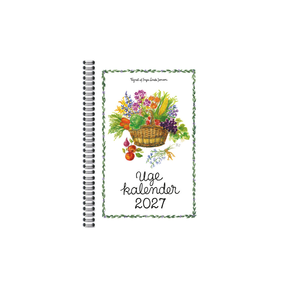UGEKALENDER 8X12 CM 2027