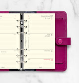 Refill Årssæt Filofax Personal 2027 Uge/Opslag
