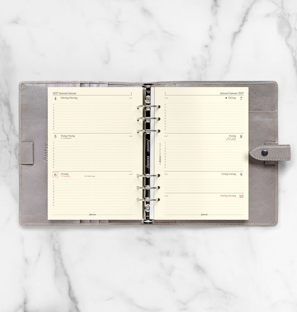Refill Filofax A5 2027 Uge/Opslag