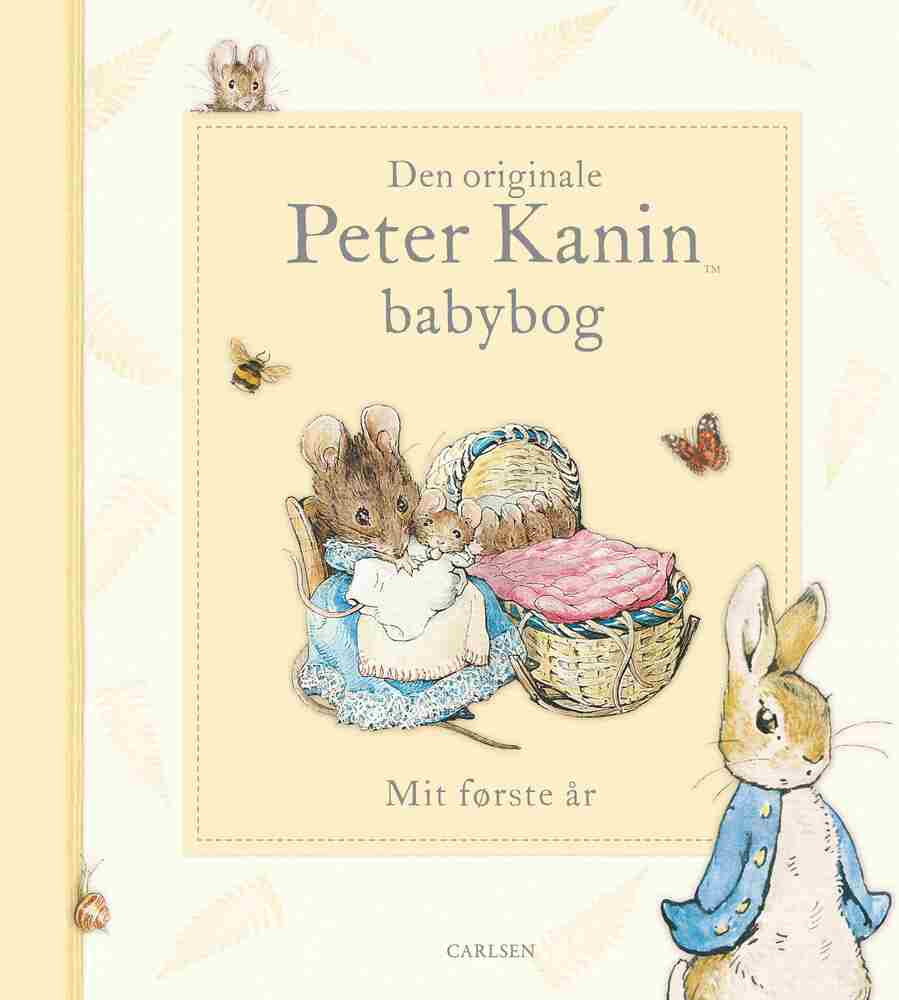 D1 Den originale Peter Kanin babybog - Mit første år