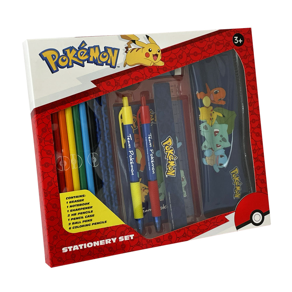 Pokemon skrivesæt med penalhus