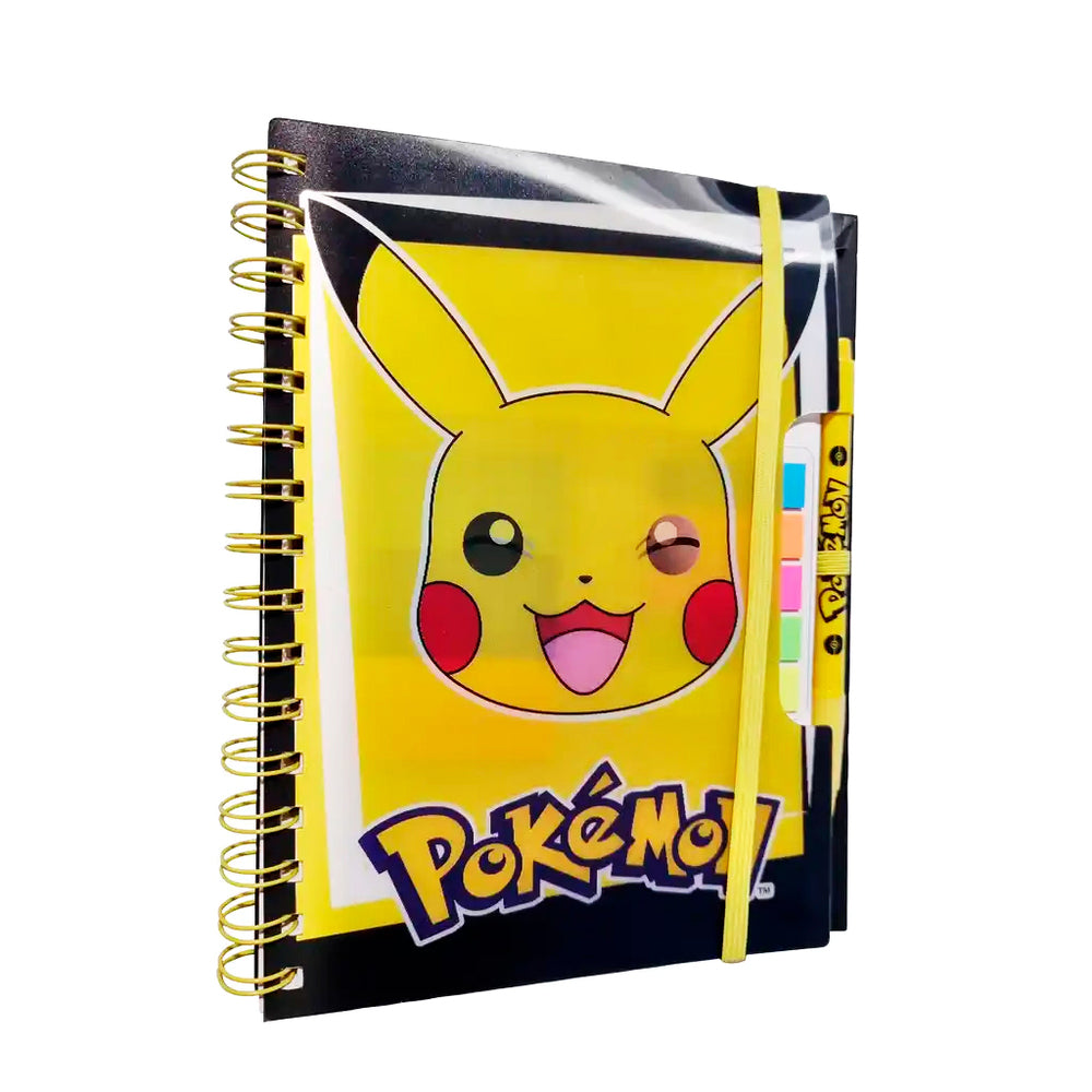 Pokemon notesbog og pen