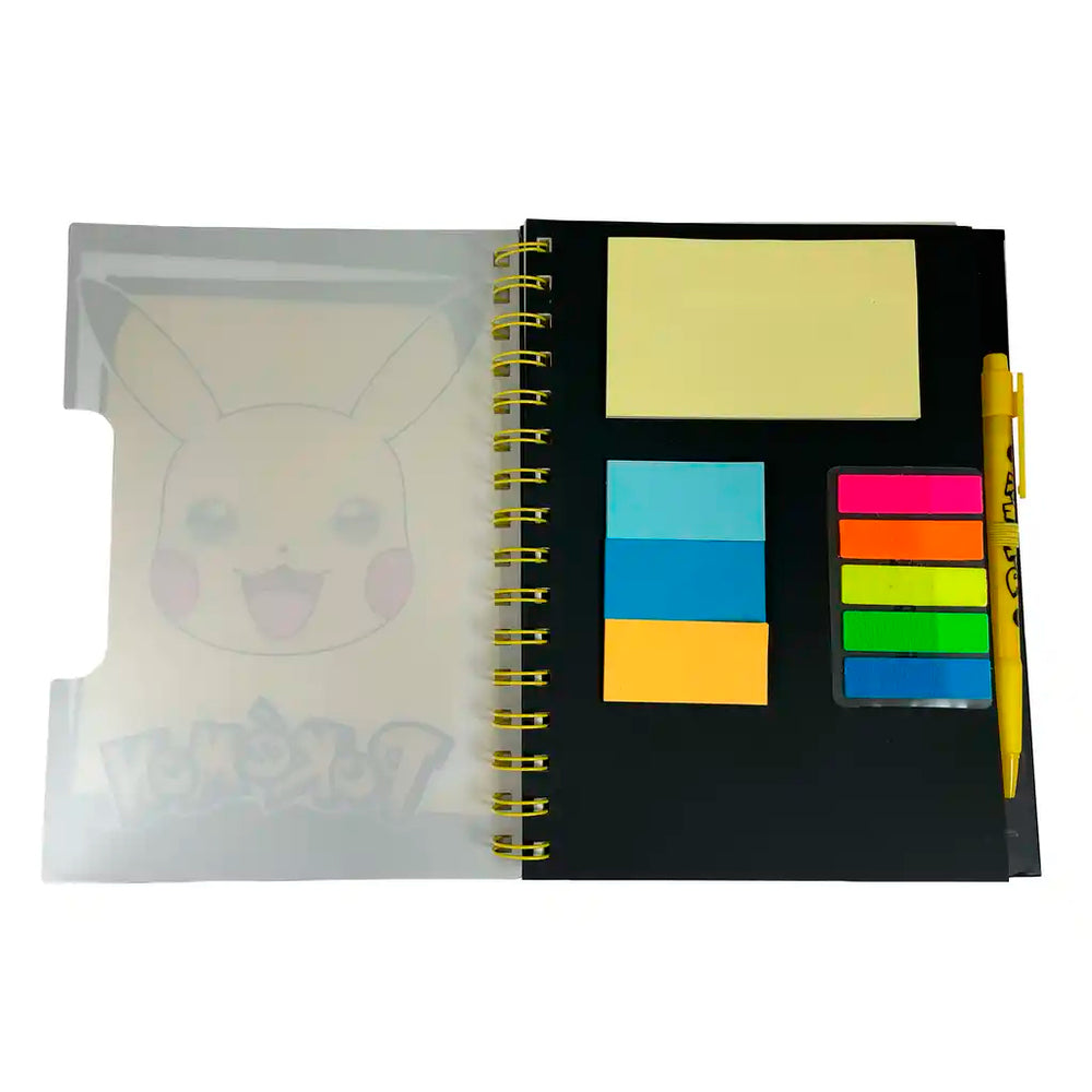 Pokemon notesbog og pen