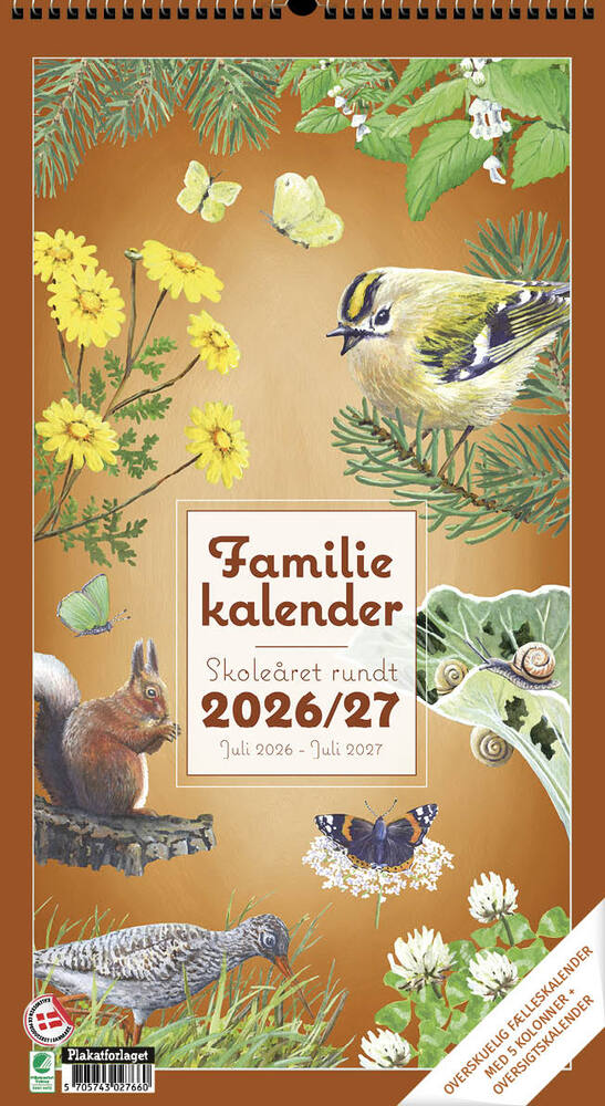 D1 Skoleåret rundt 2026/27 I naturen m/5 kolonner