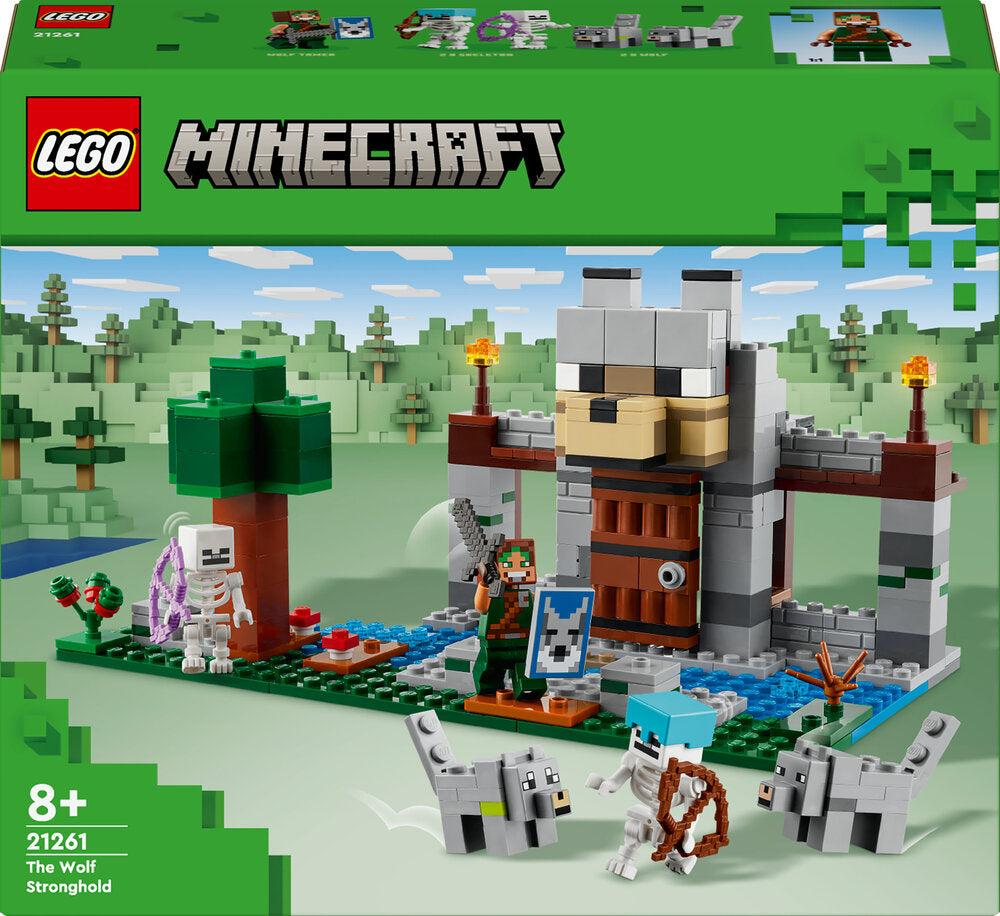 D2 21261 LEGO Minecraft Ulvehøjborgen