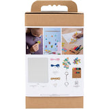 Krympeplast DIY Kit  sommerfugleUro, smykker, nøgleringe