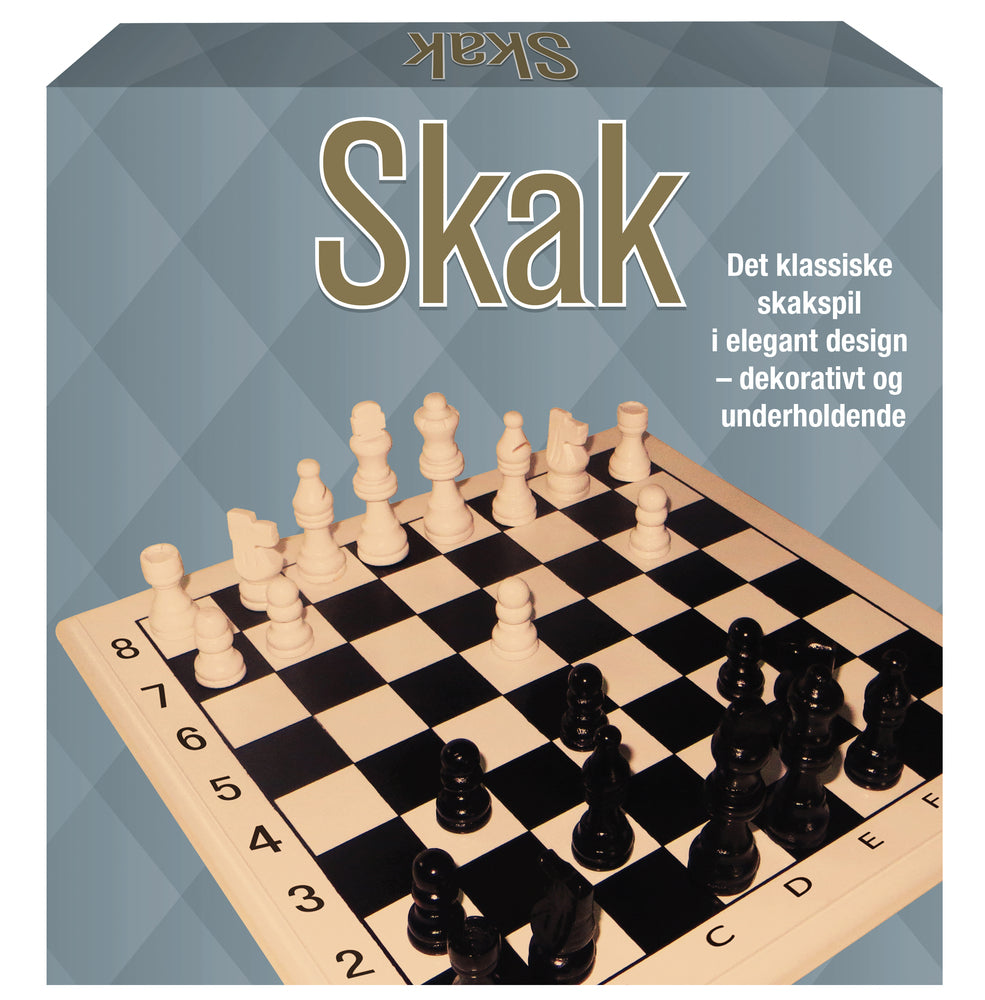 D2 Skakspil i træ