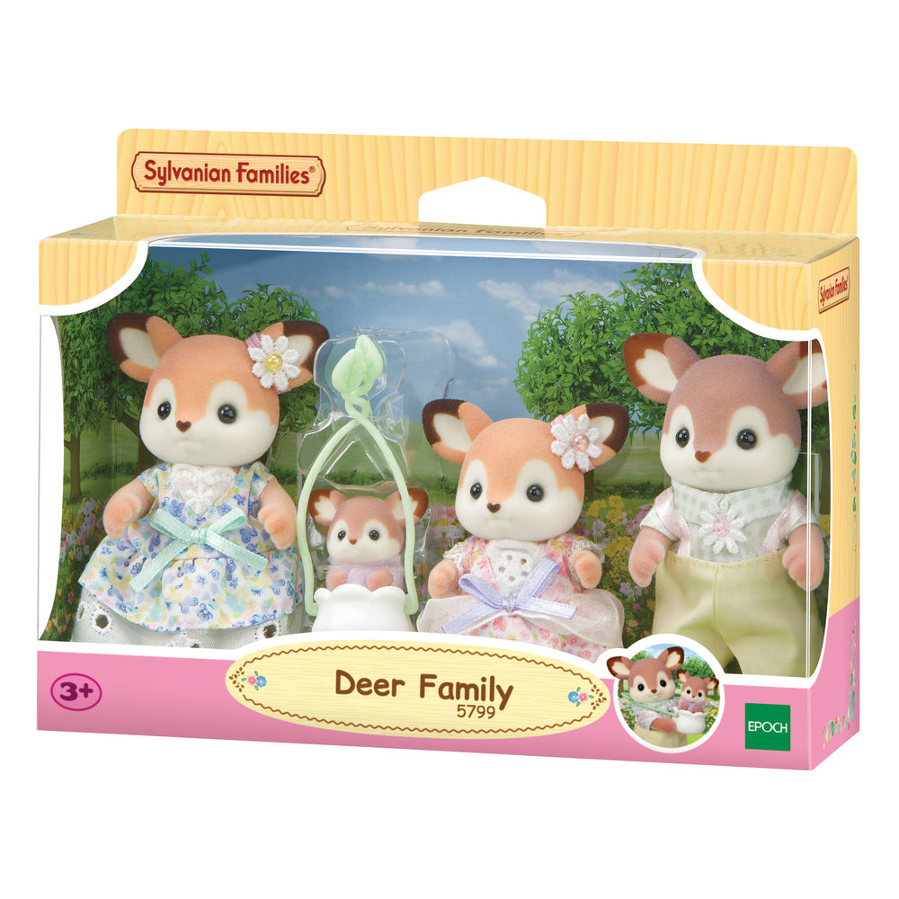 D2 SYLVANIAN FAMILIES Familien Hjort 4 pak